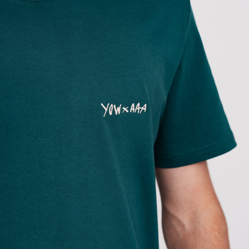 T-shirt AAA x YOW - Vert