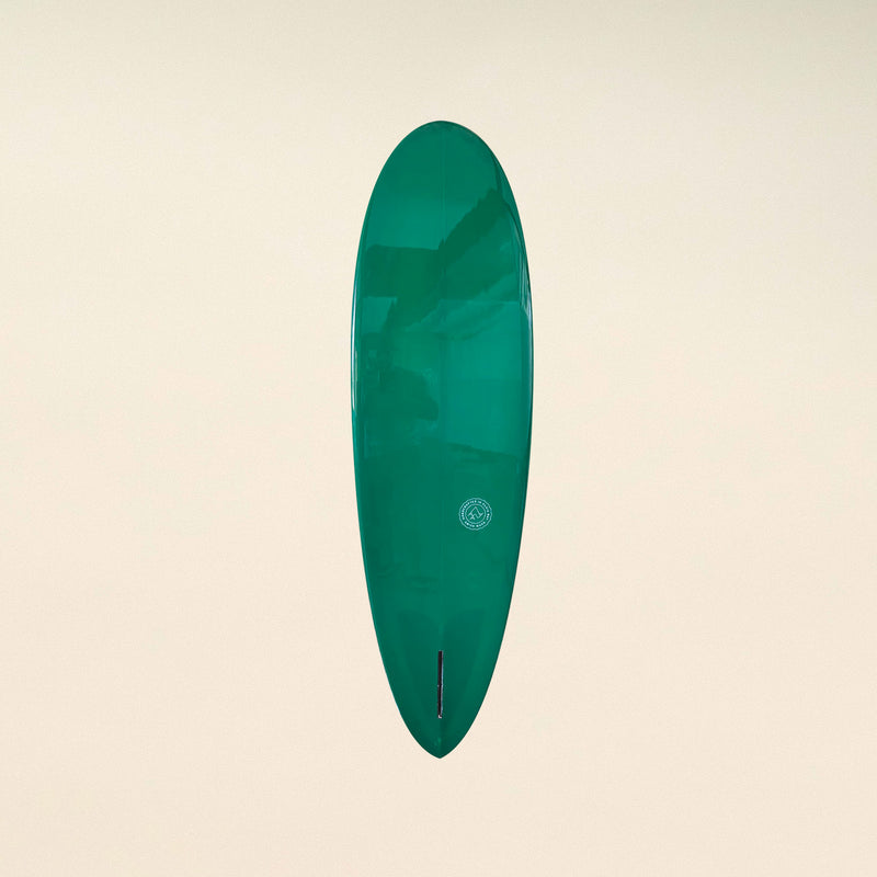 The Plume - Green, Polished - 6'5