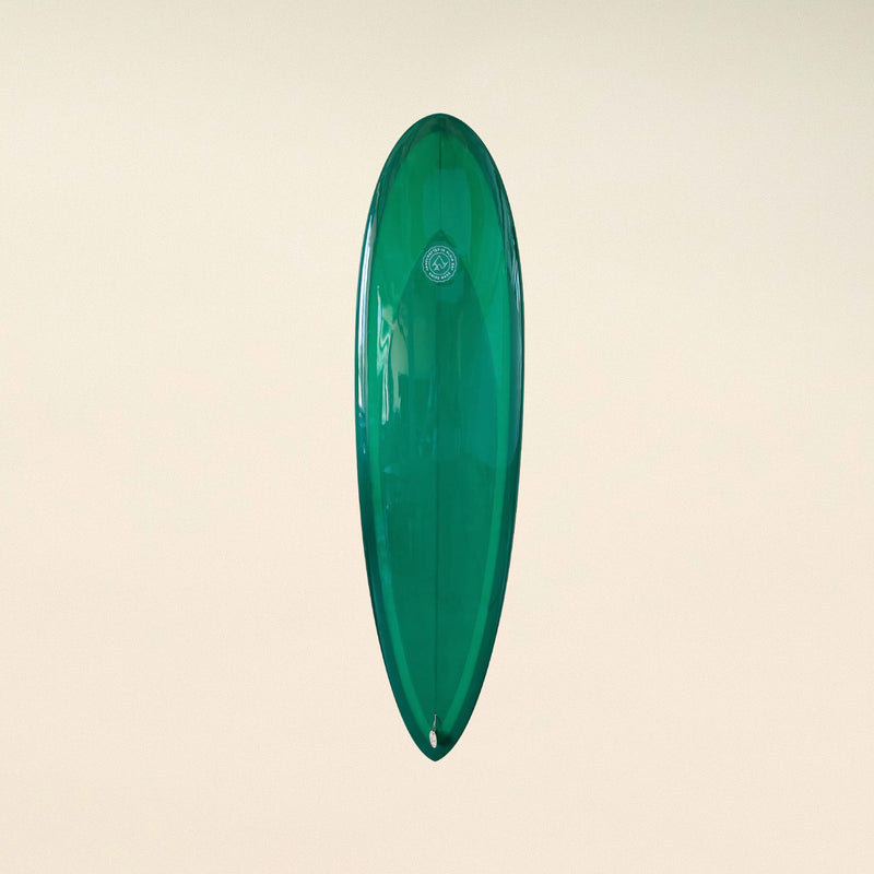 The Plume - Green, Polished - 6'5