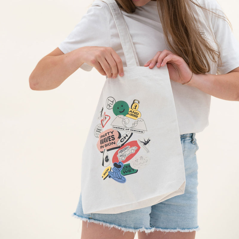 The Stickers Tote Bag