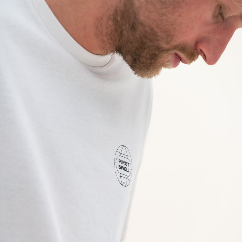 The Stickers Tee White